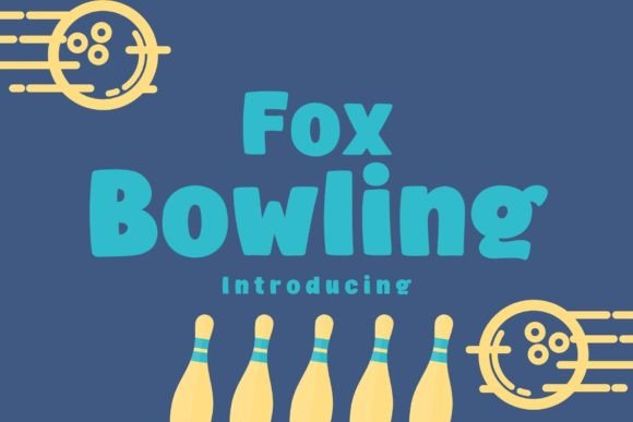 Adding Energy to Your Layout: A Fox Bowling Typeface Review