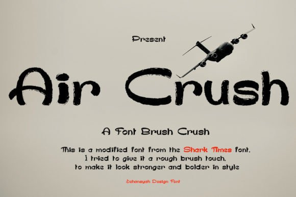 Air Crush: The Premium Display Typeface for Modern Web Design