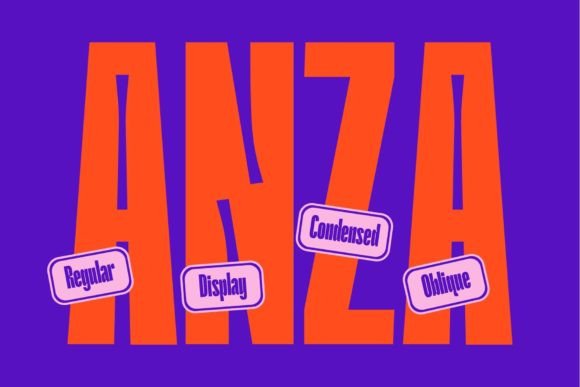 Anza: The Display Typeface That Powers Bold Campaigns