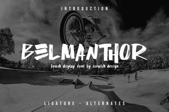 Belmanthor: The Bold Display Typeface for Urban Branding