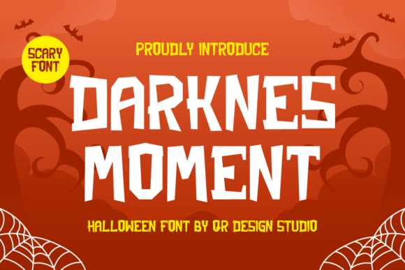 Darknes Moment: A Magical Display Typeface for Editorial Design