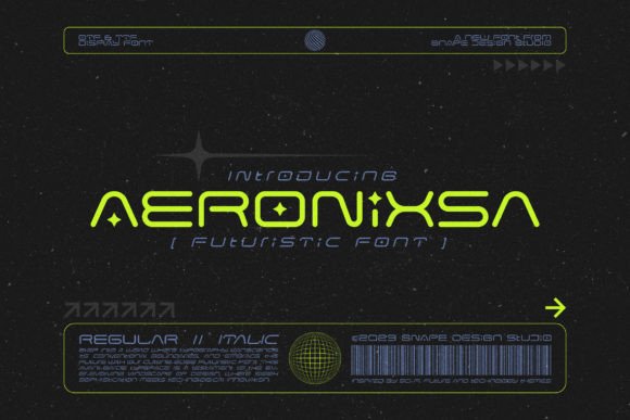 Designing with Aeronixsa: A Futuristic Display Font for Modern Editorial Projects