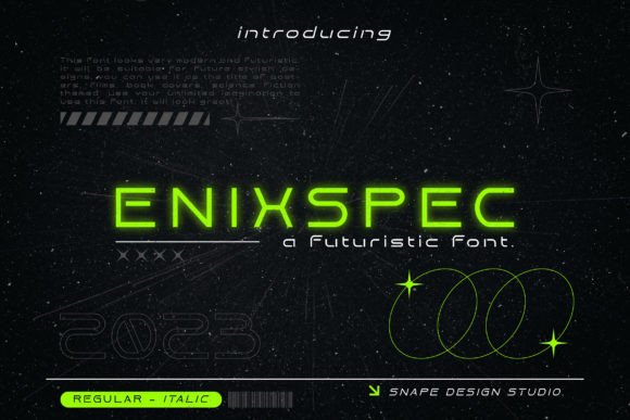 Enixspec: The Display Typeface That Elevates Modern Web Design