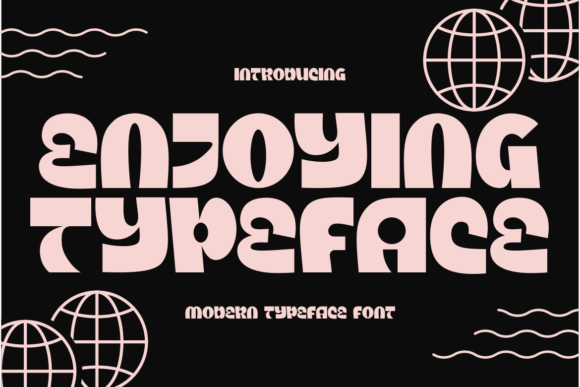 Enjoying Typeface: The Perfect Display Font for Handmade Brands