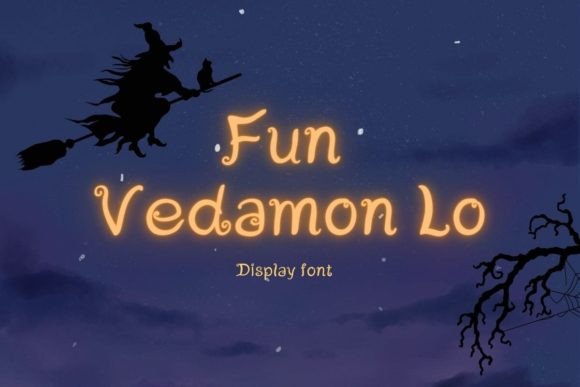 Fun Vedamon Lo: The Quirky Display Typeface for Bold Branding