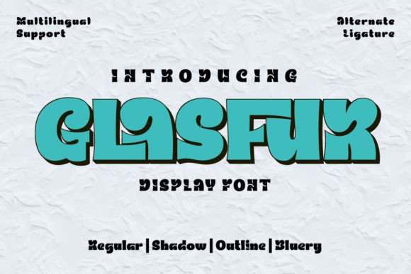 Glasfur: The Playful Display Font That Elevates Small Business Branding