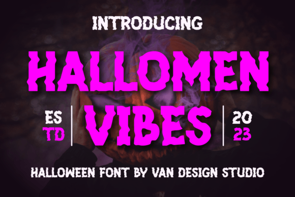 Hallomen Vibes: The Display Typeface That Stops the Scroll