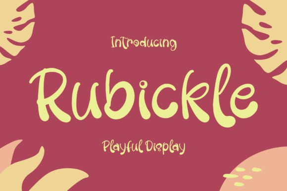 How Rubickle Typeface Elevated My Small Business Brand