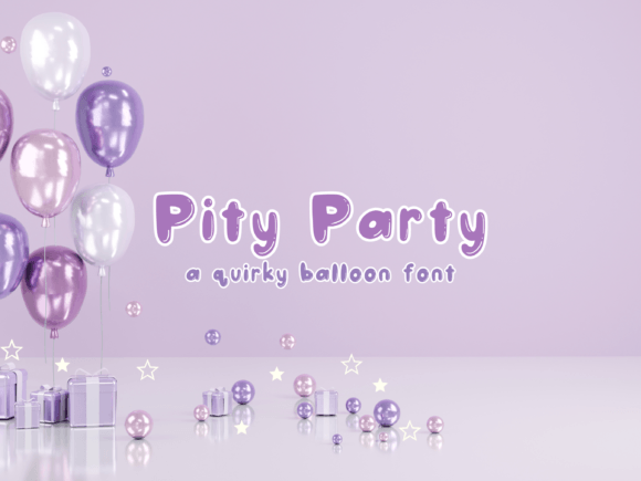 Pity Party: The Whimsical Display Font for Scroll-Stopping Campaigns