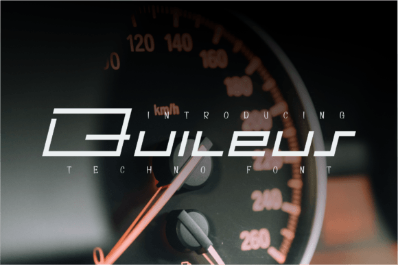 Quileus: The Modern Display Typeface for Sharper Campaigns