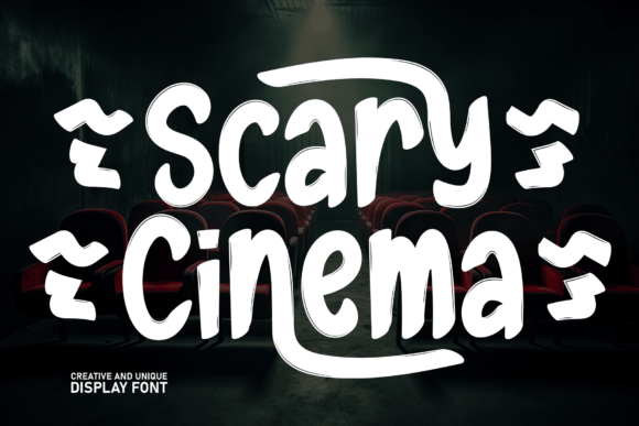 Scary Cinema: The Playful Typeface for Engaging Campaigns