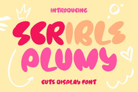 Scrible Plumy: The Creative Display Font for Scroll-Stopping Campaigns