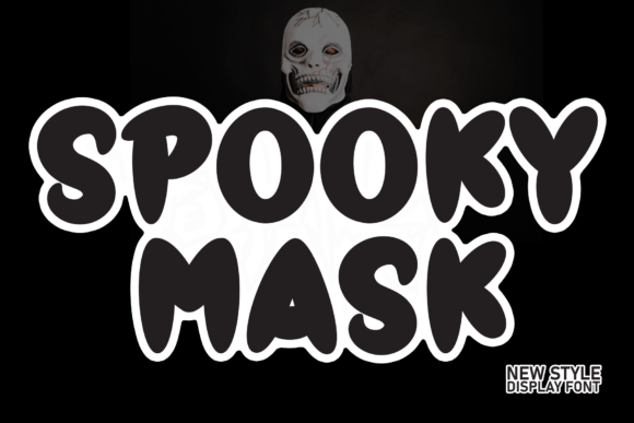 Spooky Mask: A Friendly Display Typeface for Editorial Design