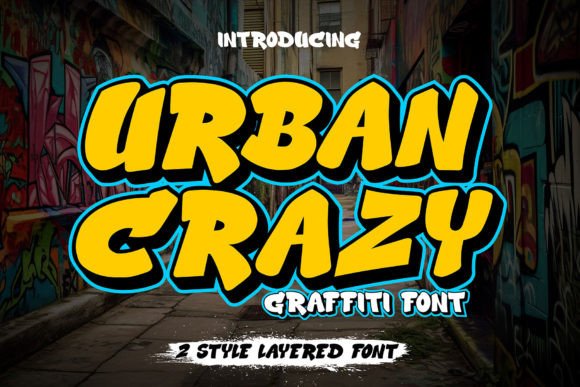 Urban Crazy: The Creative Font That Elevates Small Business Branding