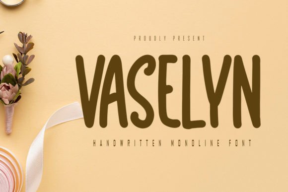 Vaselyn: The Perfect Handwritten Font for Your Craft Business