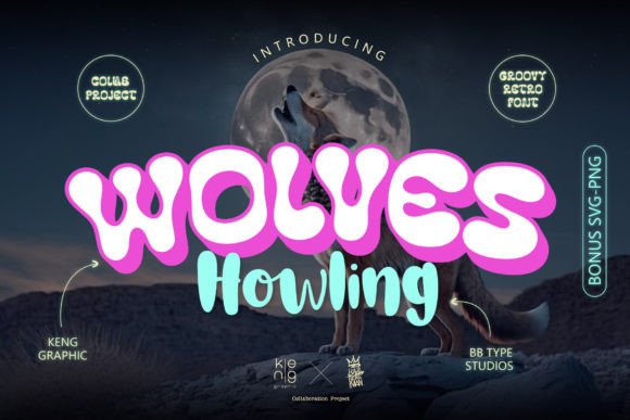 Wolves Howling: The Retro Display Font That Powers Bold Campaigns